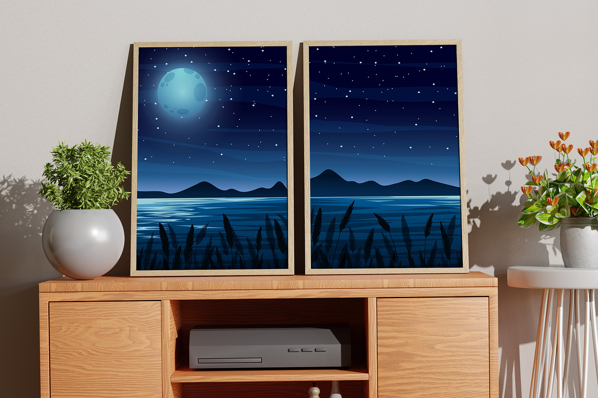 Nature Landscape, a Decorative Illustration by Digital Studio (Photo 7 of 7)