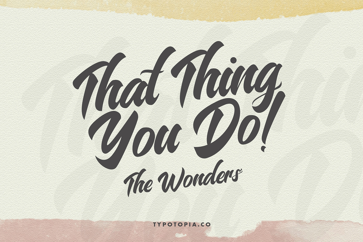 Sandye Script Font, a Script Font by edukka (Photo 6 of 7)