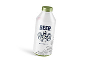 Beer Bottle Mockup, a Product Mockup by AlkStudio (Thumbnail 3 of 7)