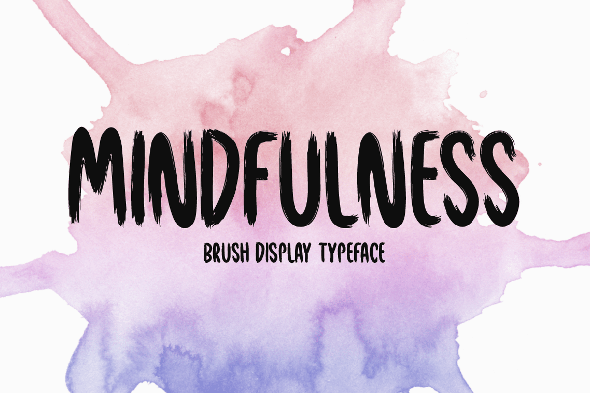 Mindfulness Typeface, a Font by Seemly Fonts (Photo 1 of 5)
