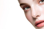 Woman close up showing healthy glowing skin and natural makeup w, a Beauty & Fashion Photo by Studio ANNA (Thumbnail 1 of 2)