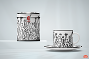 Folk Art Flowers, a Pattern Graphic by Arie Clares (Thumbnail 6 of 11)