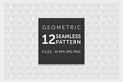 Geometric Seamless Pattern, a Pattern Graphic by picnictubesworld (Thumbnail 1 of 8)