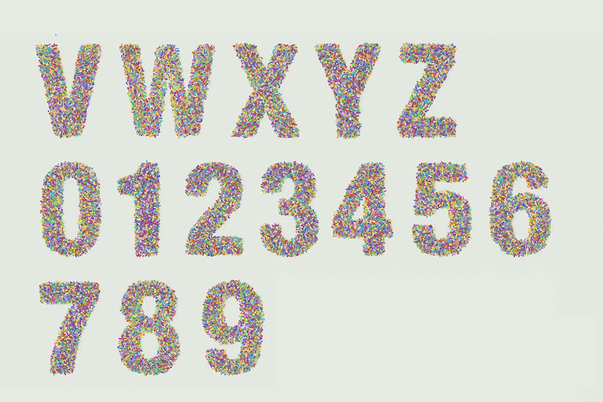 Confetti Type, an Object Graphic by Design Assets (Photo 7 of 8)