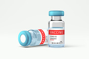 Vial Bottles Mock Up - 9 views, a Packaging Mockup by Illusiongraphic (Thumbnail 10 of 19)