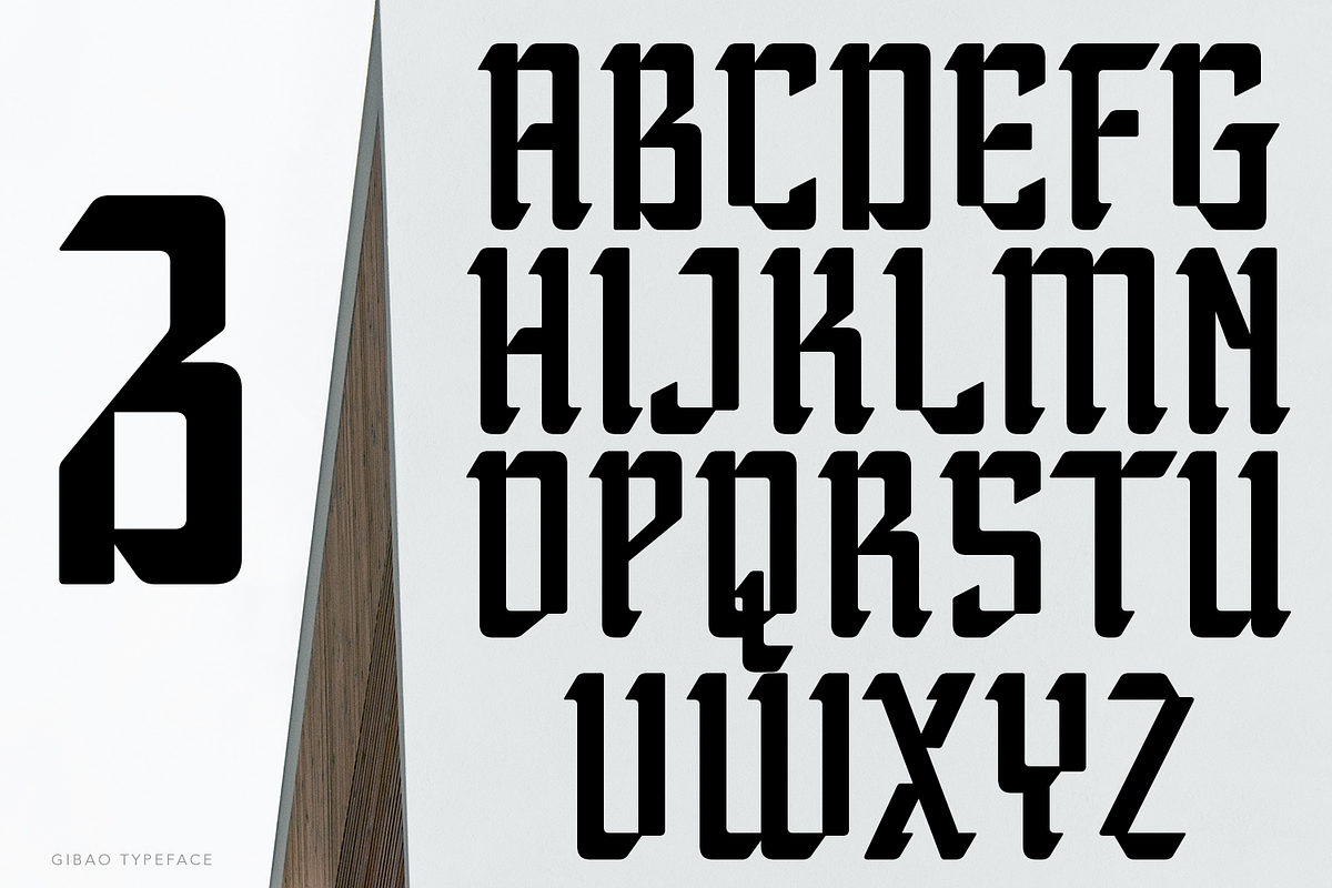 Gibao Typeface, a Font by TypeClassHeroes (Photo 4 of 15)