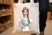 Watercolor Coquette Nurse Clipart, an Illustration by Rose Art (Thumbnail 5 of 7)