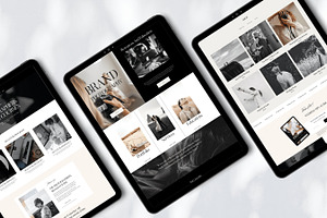 Photography Squarespace Template