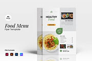 Food Menu Flyer Template, a Flyer Template by Spark_Creative (Thumbnail 1 of 3)