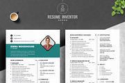 Designer Resume & Portfolio Combo, a Resume Template by ResumeInventor (Thumbnail 2 of 7)