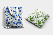 Seamless Floral Repeating Pattern, a Pattern Graphic by nandinigraphics (Thumbnail 2 of 3)