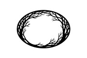 Hand Drawn Oval Scribble Frames, an Illustration by Gfx_Store (Thumbnail 28 of 51)