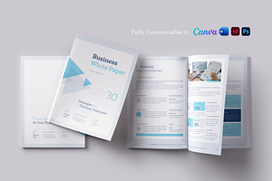 Business White Paper Report Template