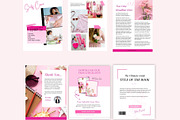 Ebook template canva pink templates, a Books & Magazine Mockup by Millennials Marketing (Thumbnail 9 of 10)