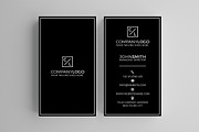 Minimal Modern Business Card V2, a Business Card Template by Shahjhan (Thumbnail 2 of 2)