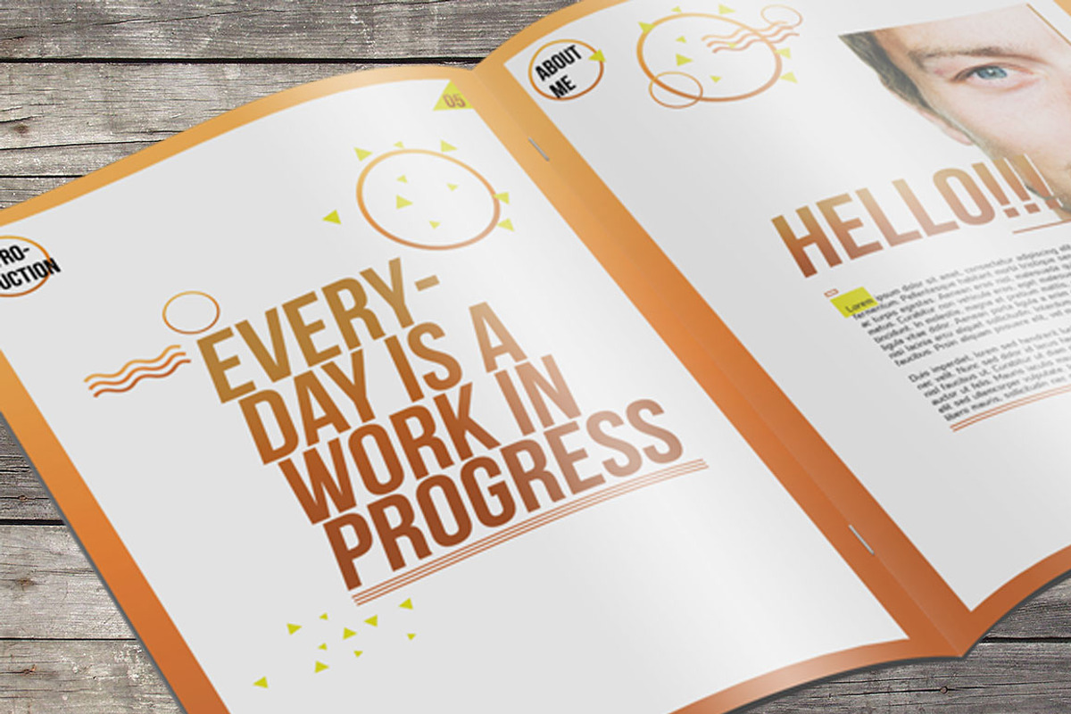 Portfolio Book (14 pages), a Stationery Template by Magoo Studio (Photo 2 of 4)