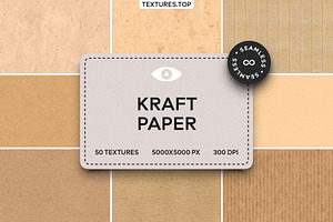 50 Seamless Kraft Paper Texture Pack, a Texture Graphic by Top Textures