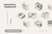 Isometric Laboratory Equipment Icons, an Icon by Voysla's Shop (Thumbnail 7 of 7)