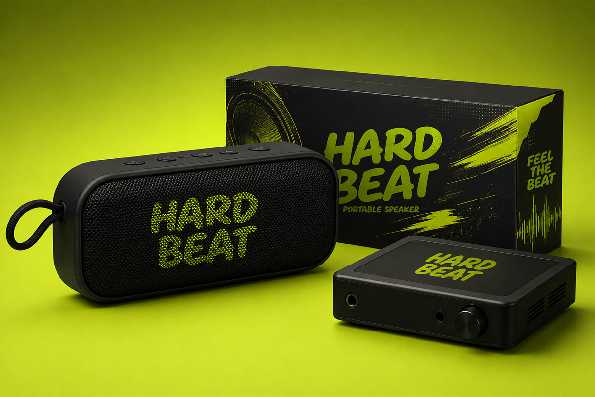 Hard Beat - Energetic Display Font, a Sans Serif Font by Gumrega Studio (Photo 3 of 8)