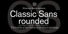 Classic Sans Rounded