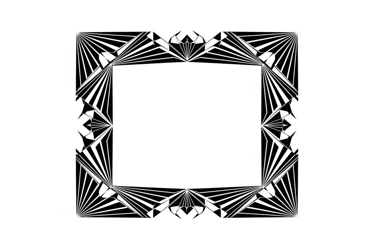Art Deco Geometric Frame Bundle, an Illustration by jahid234 (Photo 29 of 31)