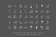 Interior Designer Architect Icons, an Outline Icon by CreativeWilderness (Thumbnail 8 of 11)