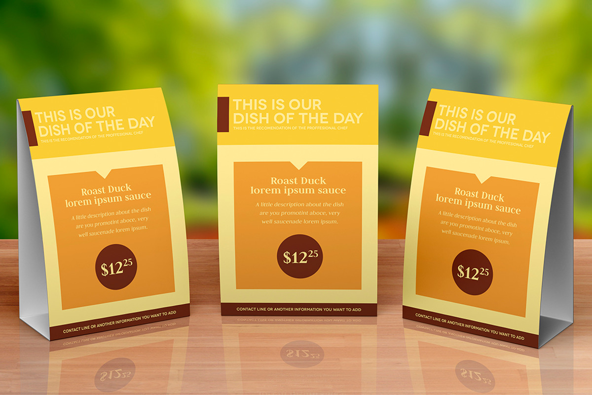 Fast Food Menu, a Brochure Template by Luuqas Design (Photo 4 of 5)