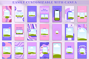 Retro Instagram Story Template Canva, a Social Media Template by Boltik Studio (Thumbnail 5 of 8)