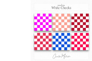 White Checkered Seamless Patterns, a Pattern Graphic by Creative Matrix82 (Thumbnail 5 of 7)