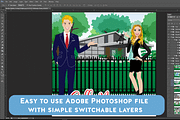 REAL ESTATE PORTRAIT CREATOR, a Work Illustration by Lauren Lesley Studio (Thumbnail 10 of 12)