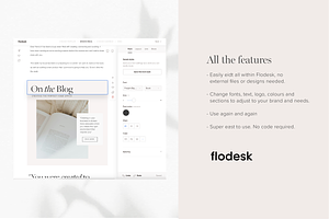 Flodesk Email Newsletter Template