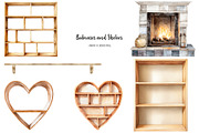 Watercolor book lover clipart, an Education Illustration by Art and Funny (Thumbnail 4 of 12)