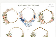 Bohemian Wedding Decor Watercolor, an Illustration by Cat In Colour (Thumbnail 4 of 7)