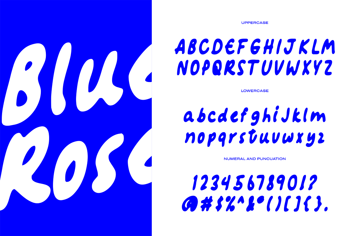 Bluerose - Imperfect Fonts, a Handwritten Font by ™Creasi (Photo 4 of 5)