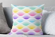 Wave seamless patterns. 3d effect., a Pattern Graphic by Evgeniya Dzhumm (Thumbnail 6 of 8)