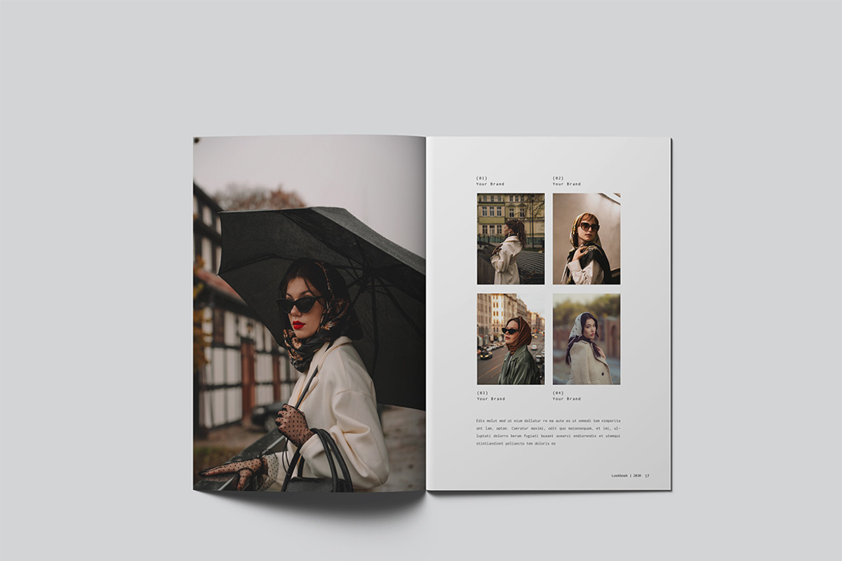 Fashion Lookbook Template, a Brochure Template by Alhaytar (Photo 9 of 12)