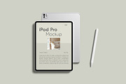 iPad Pro Mockup, an iPad Mockup by Graphicbars (Thumbnail 20 of 25)