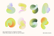 Blurry Swirls – 24 Gradient Shapes, an Object Graphic by rolada.studio (Thumbnail 4 of 4)