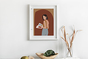 ABSTRACT women prints collection, a Person Illustration by Lana Elanor (Thumbnail 2 of 11)