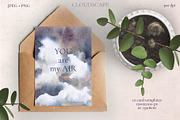 Cloudscape, a Texture Illustration by Salted Galaxy (Thumbnail 2 of 10)