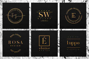 Elegant Logo BUNDLE / Canva Editable