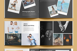 Photobook Design Template