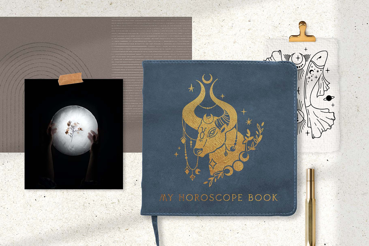 Mystical Zodiac constellations, an Illustration by My Space Garden (Photo 14 of 19)