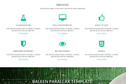 Baleen - One Page Bootstrap Template, a Bootstrap Template by DesignOrbital (Thumbnail 2 of 5)