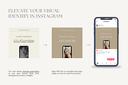 CANVA Editorial Instagram Templates, a Social Media Template by Oksafox (Thumbnail 6 of 16)