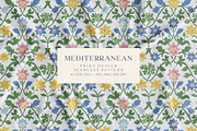 Antique Vintage Mediterranean 5, a Pattern Graphic by Olya Creative (Thumbnail 1 of 14)