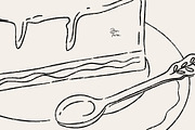 28 Adobe Illustrator Sketch Brushes, a Brush Add-On by Jenteva Art (Thumbnail 14 of 16)