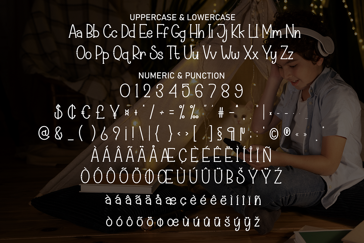 Night Stories | Script Font, a Script Font by Scratchones (Photo 7 of 8)