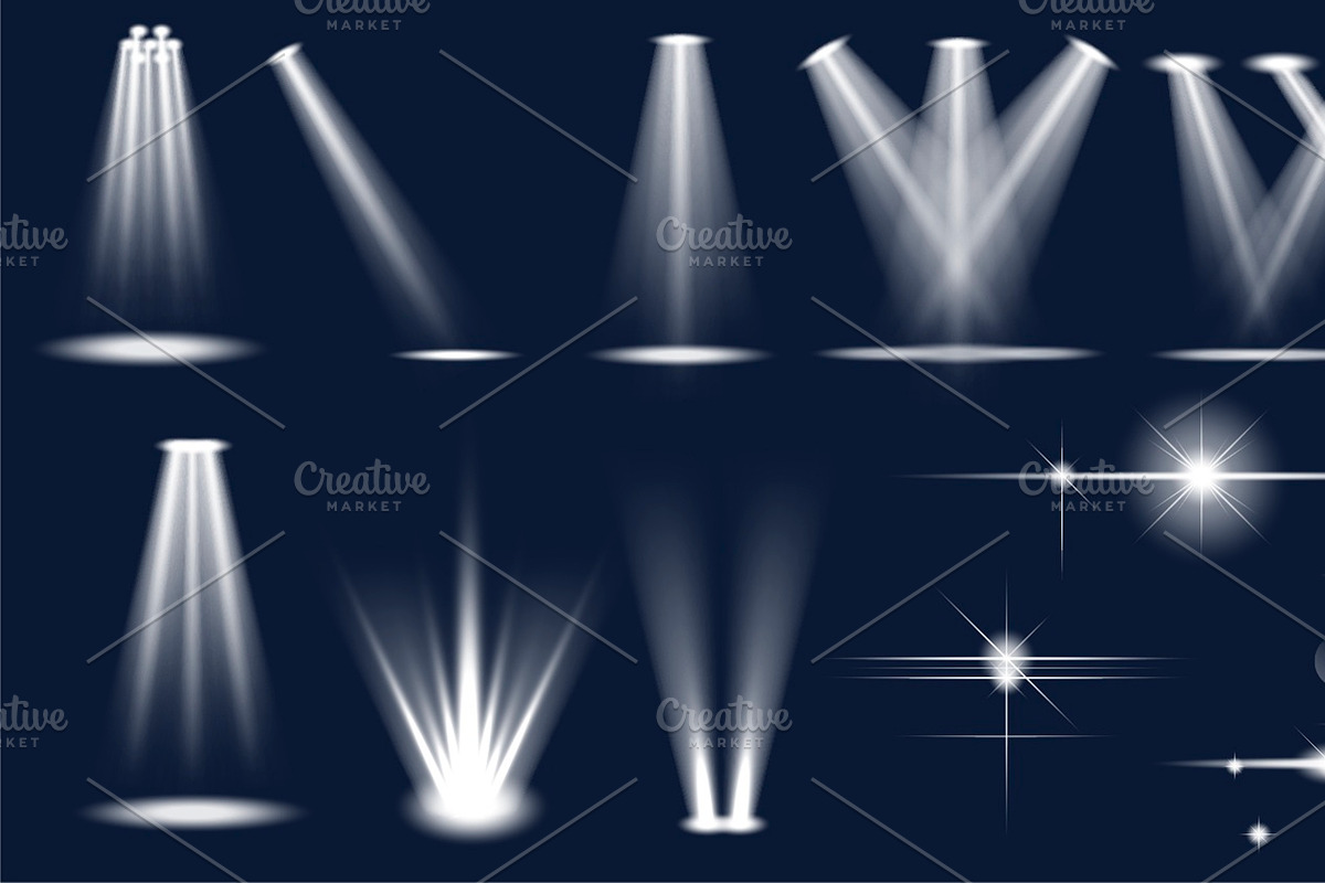 Light Effects Pack, an Object Graphic by alexdndz (Photo 10 of 11)