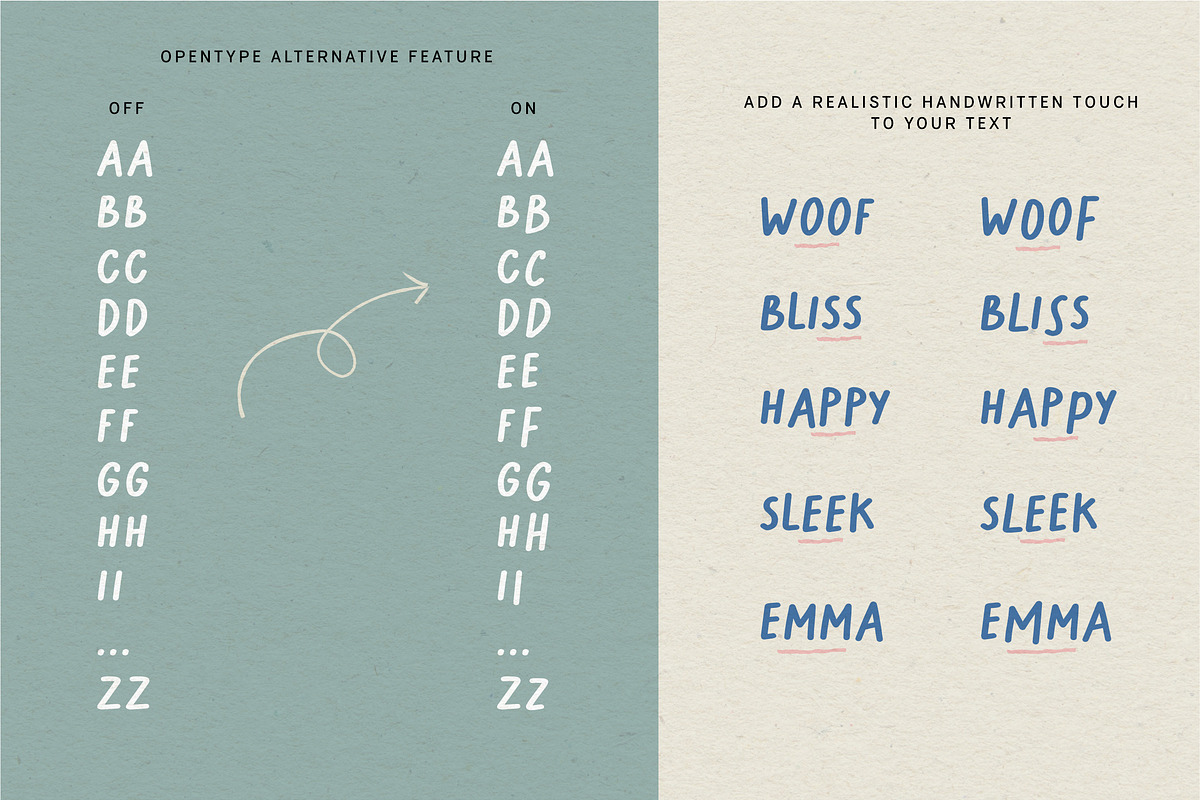 SOFTIE MARKER | Handwritten Font, a Handwritten Font by type peace (Photo 7 of 10)
